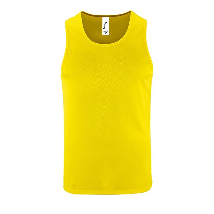 Майка мужская Sporty TT Men желтый неон