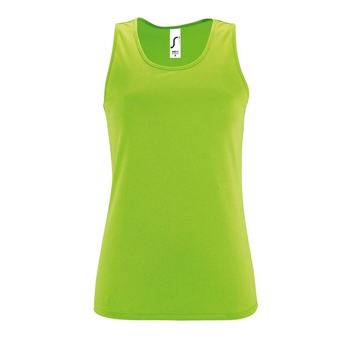 Майка женская Sporty TT Women зеленый неон