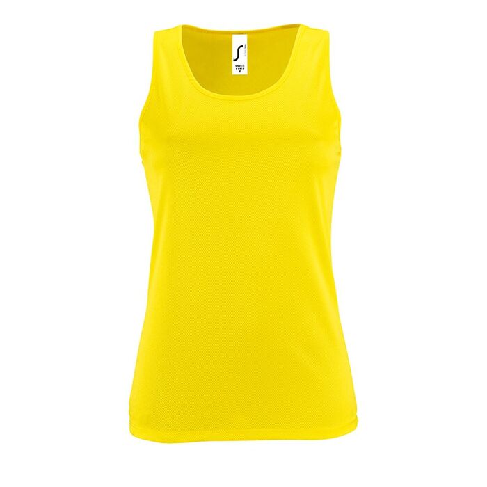 Майка женская Sporty TT Women желтый неон