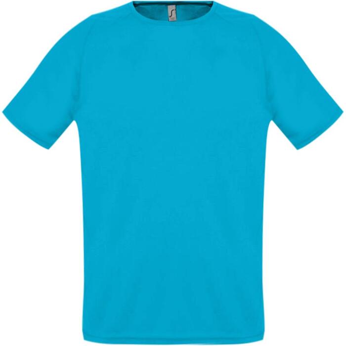 Футболка унисекс Sporty 140 бирюзовая