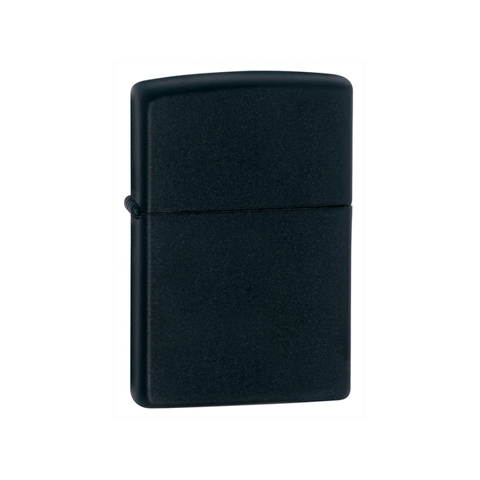 Зажигалка ZIPPO Classic с покрытием Black Matte, латунь/сталь, чёрная, матоваяx13x57 мм