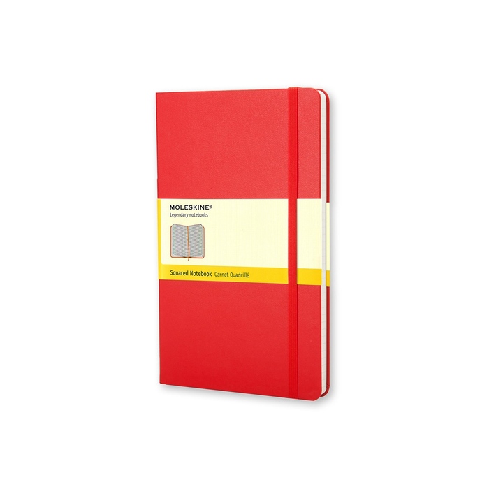 Записная книжка Moleskine Classic (в клетку) в твердой обложке