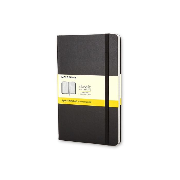 Записная книжка Moleskine Classic (в клетку) в твердой обложке