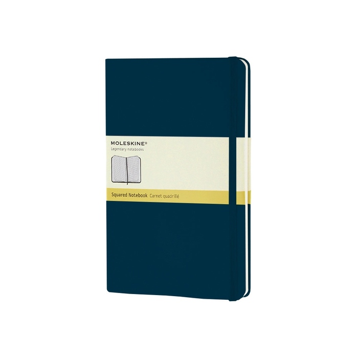 Записная книжка Moleskine Classic (в клетку) в твердой обложке