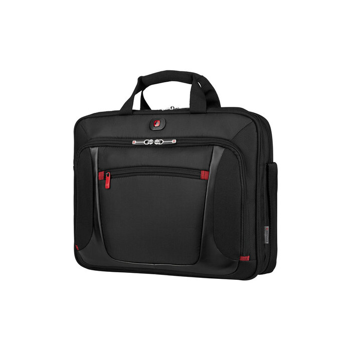 Портфель для ноутбука 15'' WENGER Sensor, черный, полиэстер/ПВХ x 15 x 33 см л