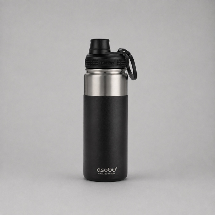 Вакуумная термобутылка «ALPINE FLASK» мл, черный
