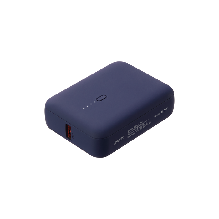 Внешний аккумулятор с функцией быстрой зарядки Формула (Formula) 10000 mAh, синий