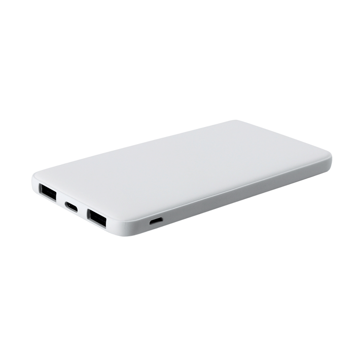 Внешний аккумулятор Bplanner Power 1 ST, софт-тач mAh (Белый)