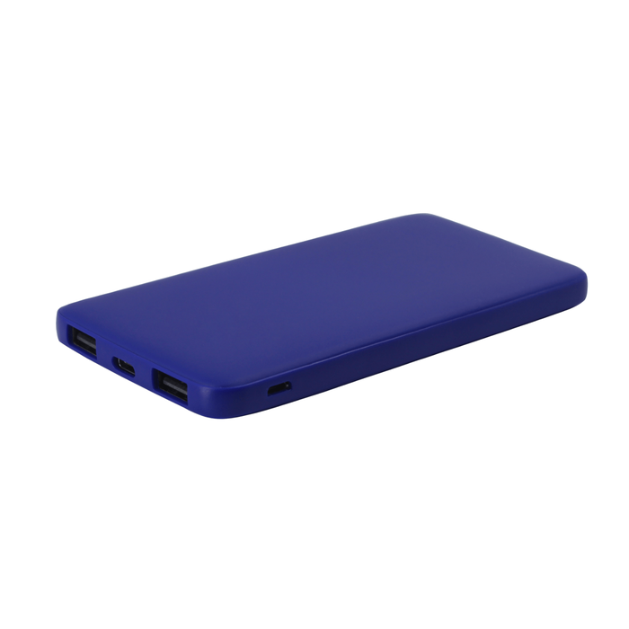 Внешний аккумулятор Bplanner Power 1 ST, софт-тач mAh (Синий)