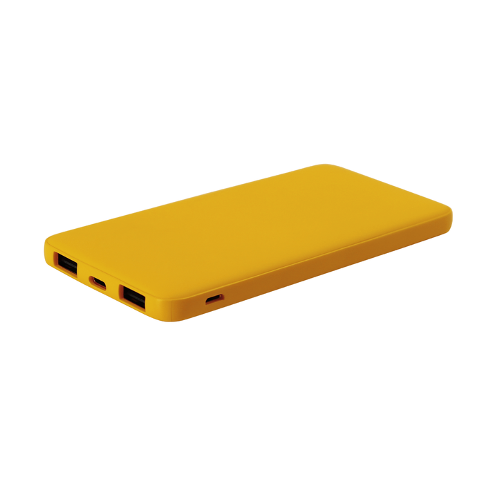 Внешний аккумулятор Bplanner Power 1 ST, софт-тач mAh (Желтый)