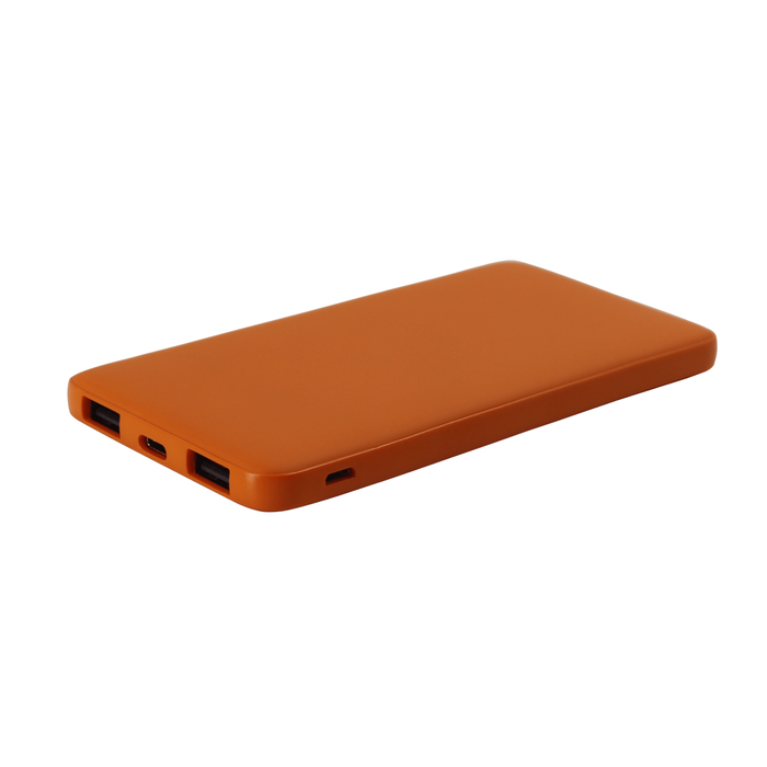 Внешний аккумулятор Bplanner Power 1 ST, софт-тач mAh (Оранжевый)
