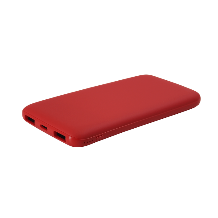 Внешний аккумулятор Bplanner Power 2 ST, софт-тач mAh (Красный)