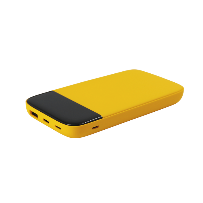 Внешний аккумулятор Bplanner Power 3 ST, софт-тач mAh (Желтый)