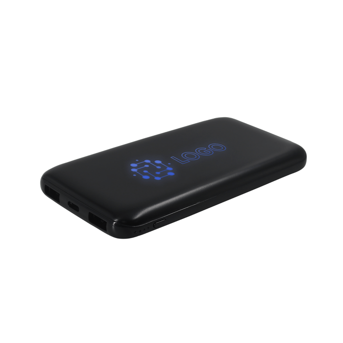 Внешний аккумулятор с подсветкой Bplanner Power 4 ST mAh (Синий)