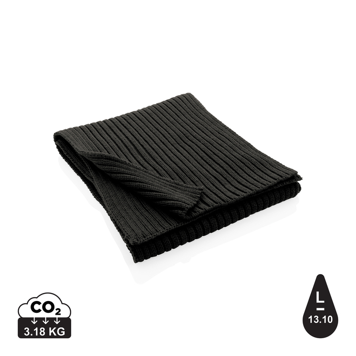 Вязаный шарф Impact из Polylana® AWARE™x25 см