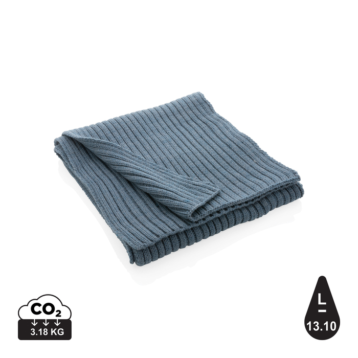 Вязаный шарф Impact из Polylana® AWARE™x25 см