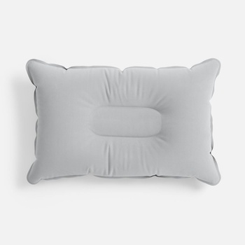 Надувная подушка Pillowish, серая