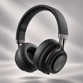 Беспроводные накладные наушники Stereo Style ANC , BT 5.0, ANCмАч, черный, Deppa