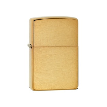 Зажигалка ZIPPO с покрытием Brushed Brass, латунь/сталь, золотистая, матоваяx13x57 мм