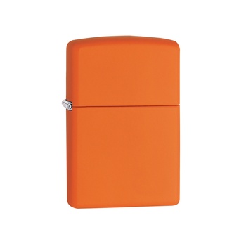 Зажигалка ZIPPO Classic с покрытием Orange Matte, латунь/сталь, оранжевая, матоваяx13x57 мм
