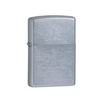 Зажигалка ZIPPO Classic с покрытием Street Chrome™, латунь/сталь, серебристая, матоваяx13x57 мм