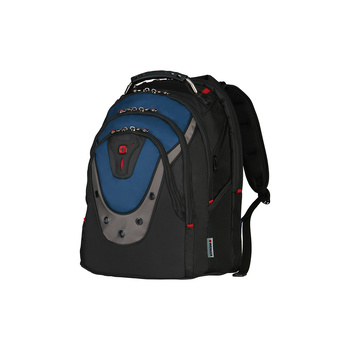 Рюкзак Ibex WENGER 17", черный/синий, полиэстер/ПВХ x 26 x 47 см л