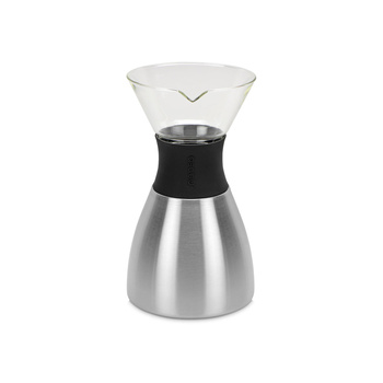 Кофеварка POUR OVER мл, серебристый/черный