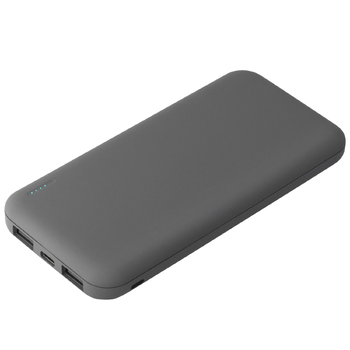 Внешний аккумулятор с подсветкой Люче (Luce) 10000 mAh, серый